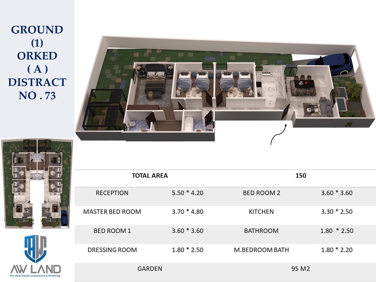 مشروع A73 الأوركيد التجمع الخامس